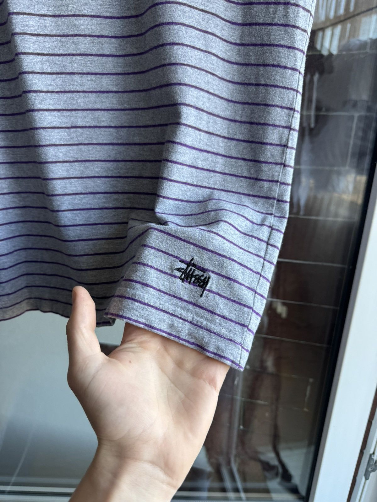Stussy Vintage Stussy Striped T-shirt Size US M / EU 48-50 / 2 - 5 Thumbnail