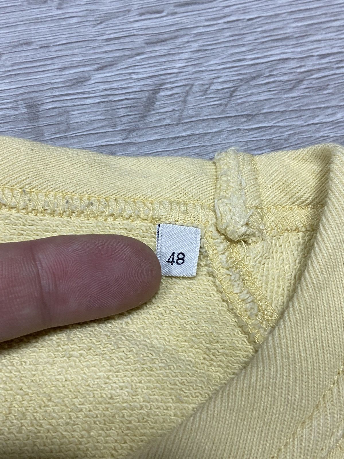 Our Legacy Our Legacy Sun Yellow Sweatshirt Size 48 Size US M / EU 48-50 / 2 - 5 Thumbnail