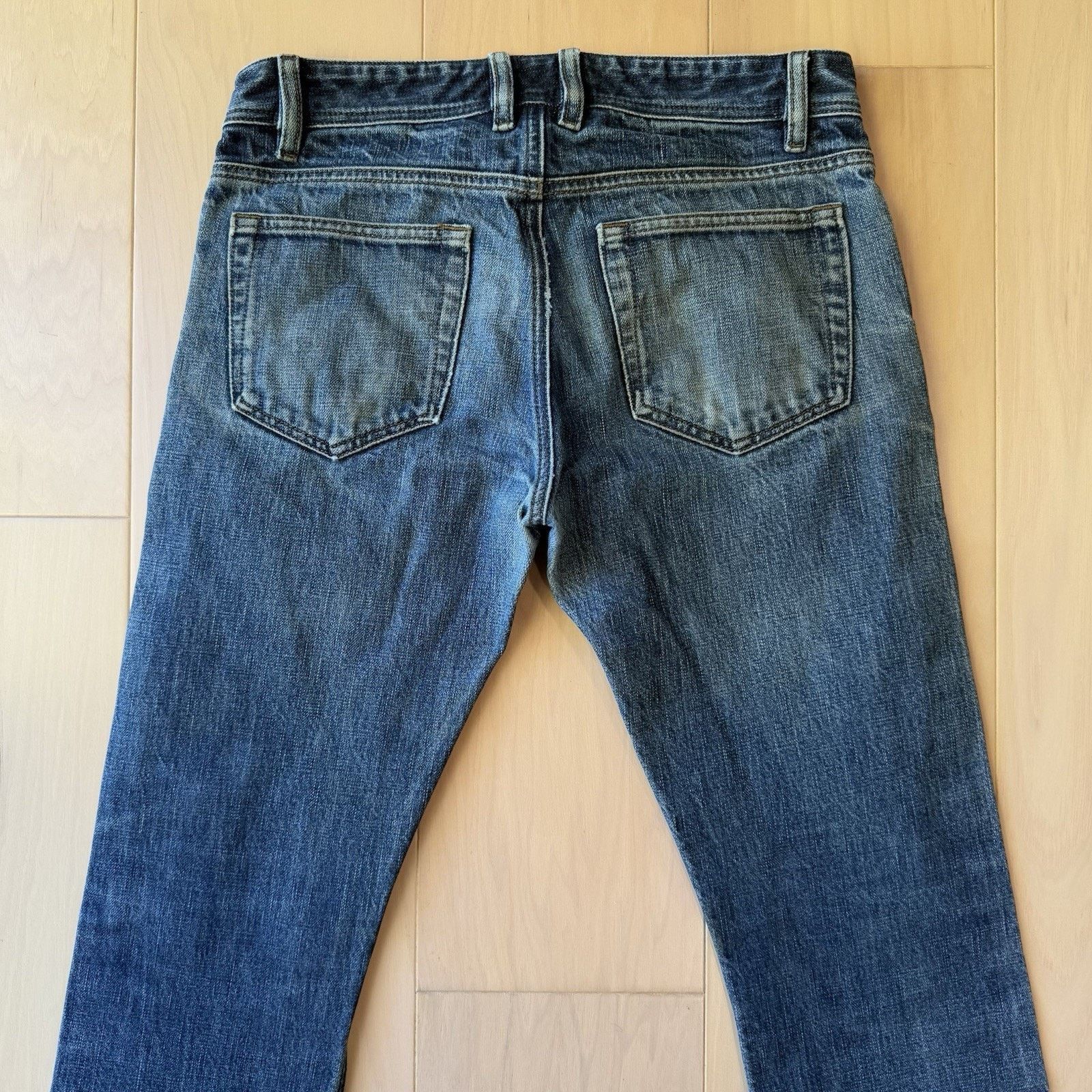 Todd Shelton Todd Shelton Selvedge Jeans 30 Blue Heavy Denim Slim Straigh Size US 30 / EU 46 - 7 Thumbnail