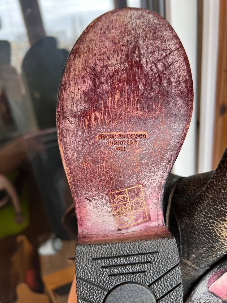 If Six Was Nine Marlboro Cowboy Distressed Ankle boots Vintage A.S. 98 Style Size US 5.5 / EU 38 - 15 Thumbnail