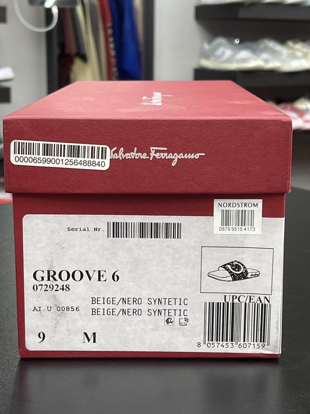 Salvatore Ferragamo Size 9 - Salvatore Ferragamo Groove 6 Gancini Slide Sandals Size US 9 / EU 42 - 10 Thumbnail