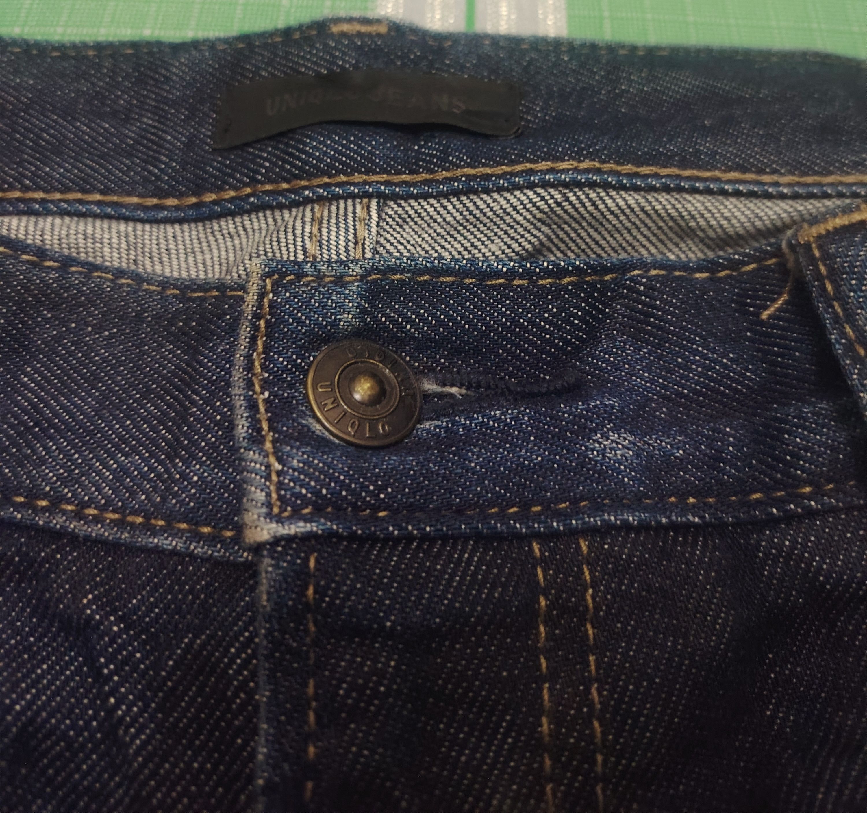 Undercover × Uniqlo Japan Uniqlo Selvedge Jeans Distressed Jeans Size US 34 / EU 50 - 6 Thumbnail