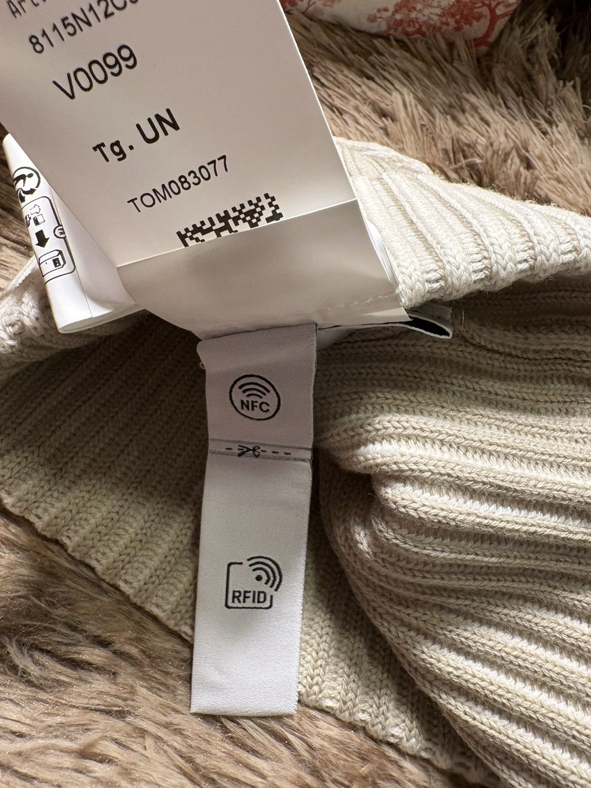 Stone Island Stone Island knit hat beige Size ONE SIZE - 5 Thumbnail