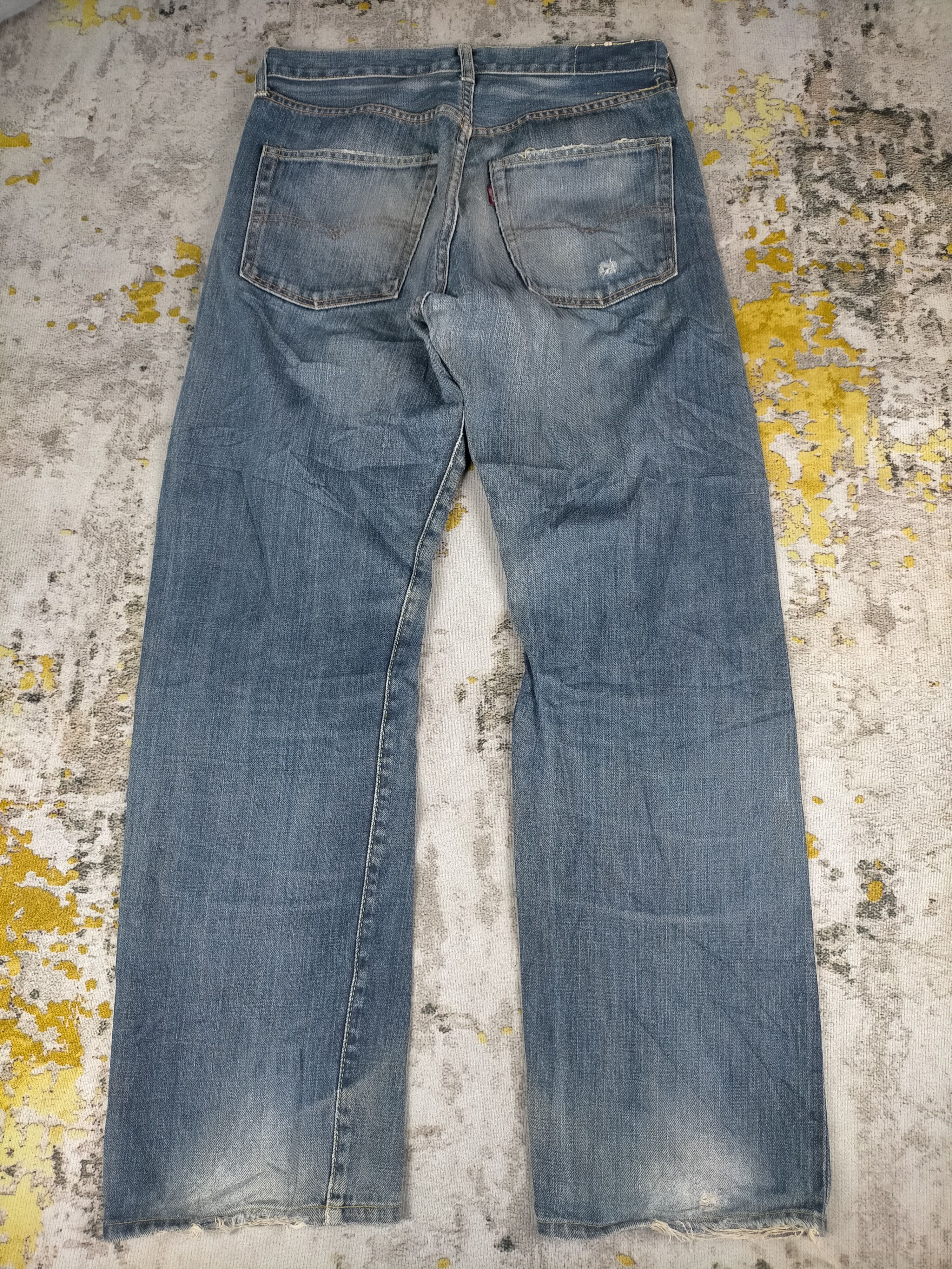 Levi's 🔥 Vintage Lvc Levis 501 Big E Selvedge Size US 30 / EU 46 - 3 Thumbnail