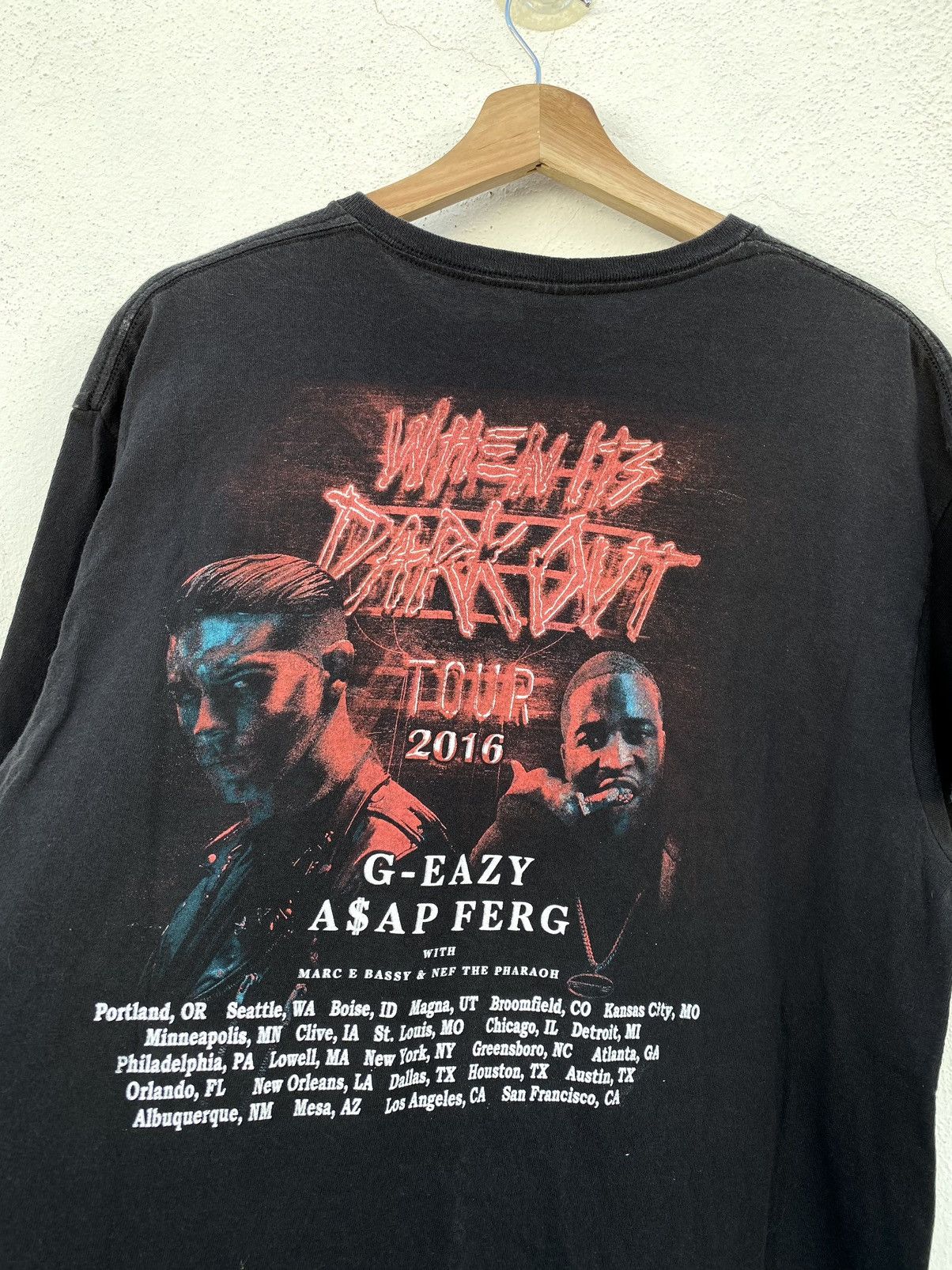 Band Tees × G-Eazy × Rap Tees G Eazy Asap Ferg 2016 Tour Size US L / EU 52-54 / 3 - 5 Thumbnail