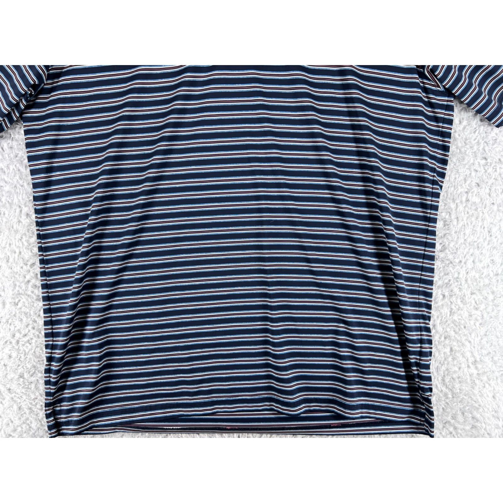 Vintage Greg Norman Polo Shirt Mens XL Blue Striped Golf Lightweight OutDoors Polo Shirt Mens XL Blue Striped Golf Lightweight OutDoors Size US XL / EU 56 / 4 - 7 Thumbnail
