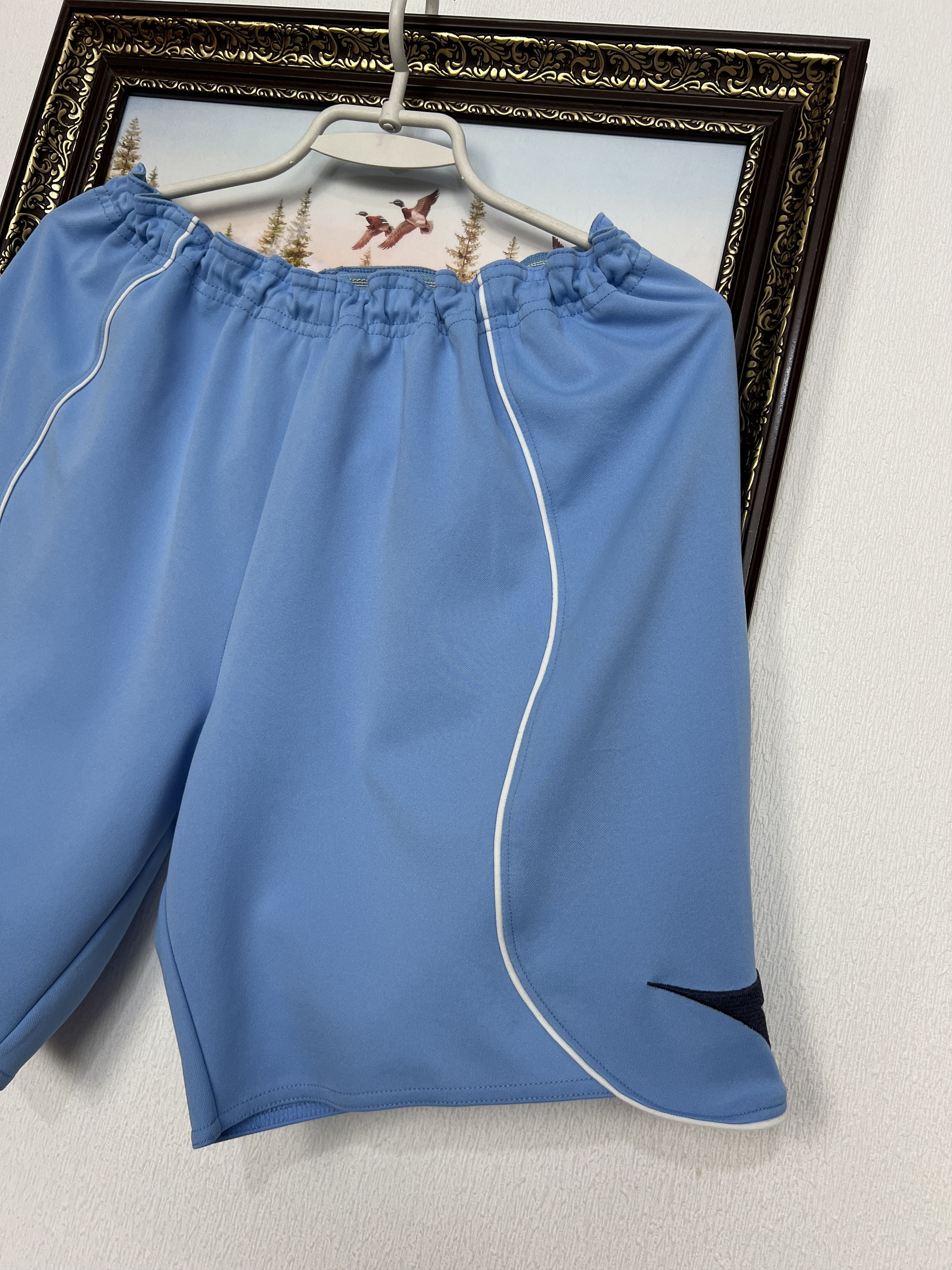 Nike Vintage Diadora Napoli Football Shorts Soccer Athletic Rare Size US 34 / EU 50 - 2 Thumbnail