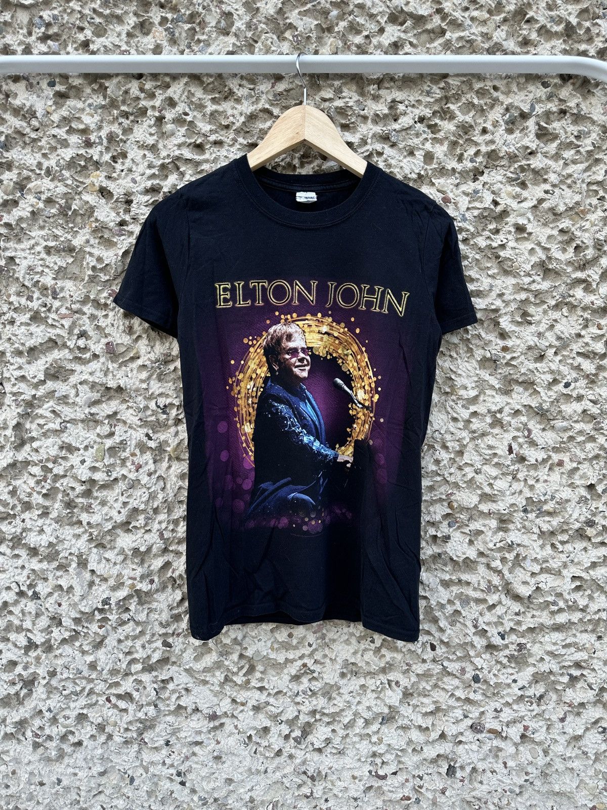 Band Tees × Vintage Vintage Elton John band tee T-shirt Size US S / EU 44-46 / 1 - 1 Thumbnail