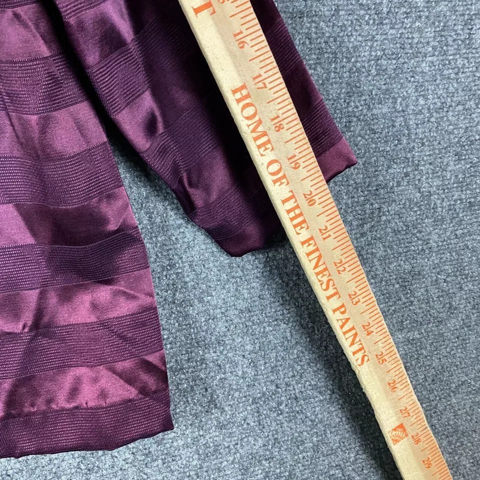 Vintage Vintage Maren Blazer Jacket Women's 12 Purple Acetate Blend Size XL / US 12-14 / IT 48-50 - 6 Thumbnail