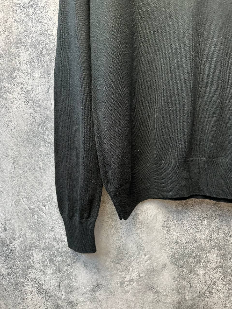 Polo Ralph Lauren × Vintage Polo Ralph Lauren Vintage V-Neck Sweater Black Men's Size M Size US M / EU 48-50 / 2 - 7 Thumbnail