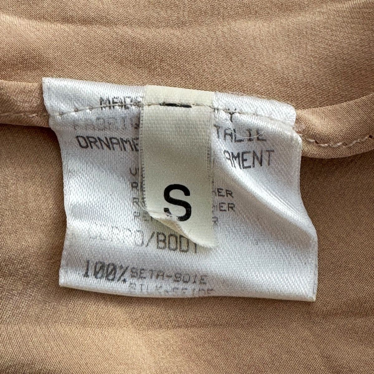 Roberto Cavalli Runway Roberto Cavalli silk skirt with leather waistband Size 27" / US 4 / IT 40 - 8 Thumbnail