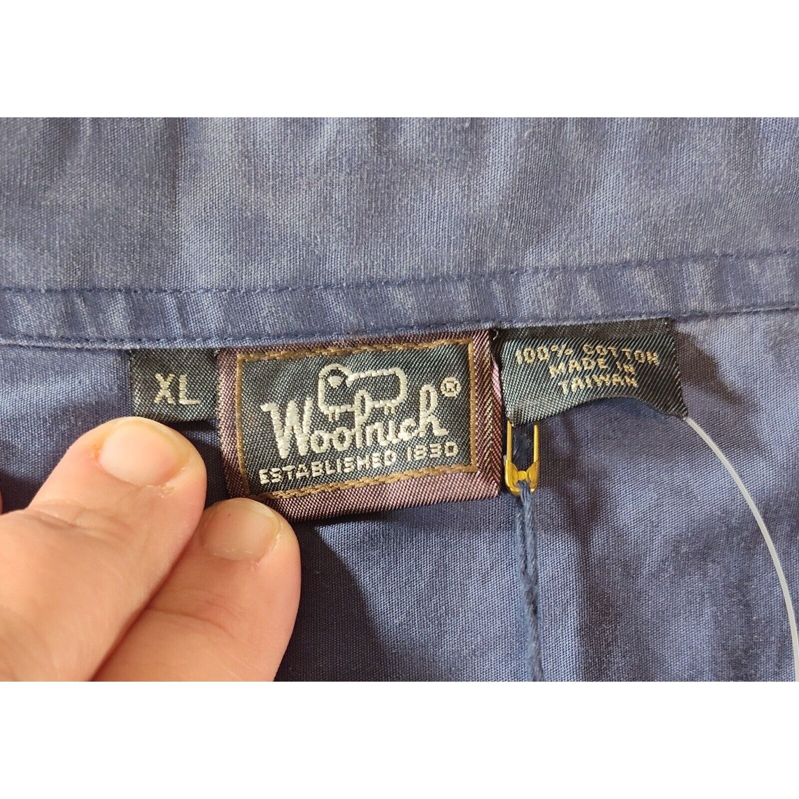 Woolrich Woolen Mills Vintage 70's Woolrich Womens Pleated Button Shirt XL Peasant Size XL / US 12-14 / IT 48-50 - 6 Thumbnail