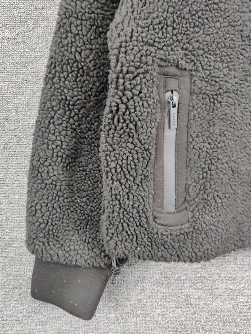 Prada Prada Recycled Technical Fleece Sherpa Hoodie Jacket Size US L / EU 52-54 / 3 - 5 Thumbnail