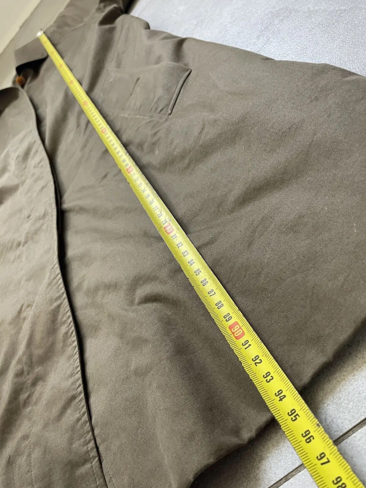 Burberry VINTAGE BURBERRYS KHAKI OLIVE ENGLISH COAT Size US S / EU 44-46 / 1 - 7 Thumbnail