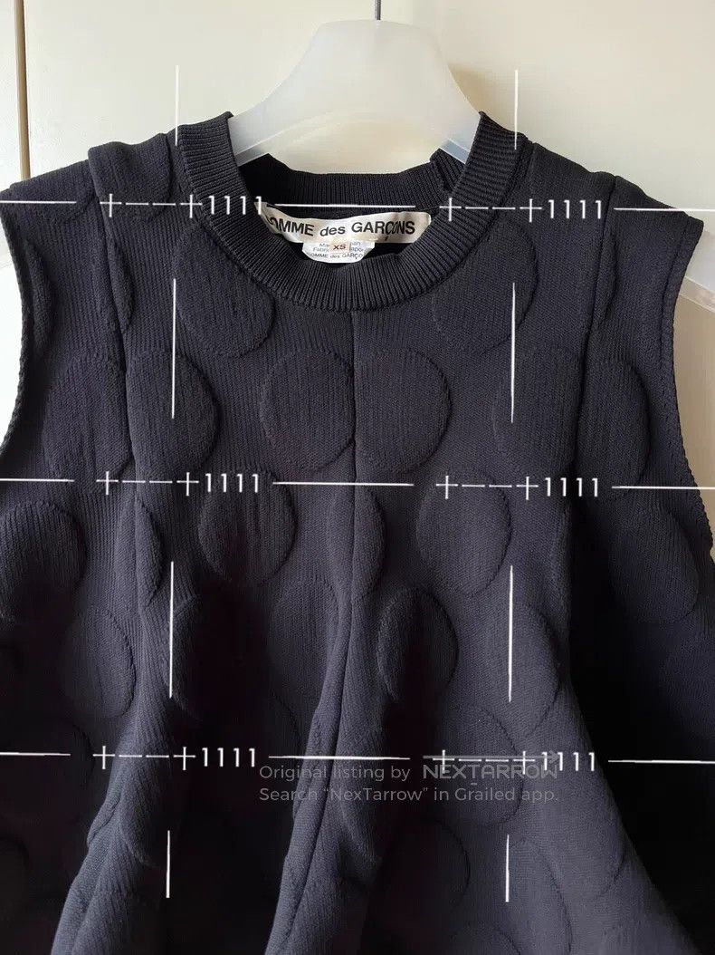 Comme des Garcons Comme Des Garcons Patchwork 3D Pumpkin Shape Knit Vest Size XS / US 0-2 / IT 36-38 - 7 Thumbnail