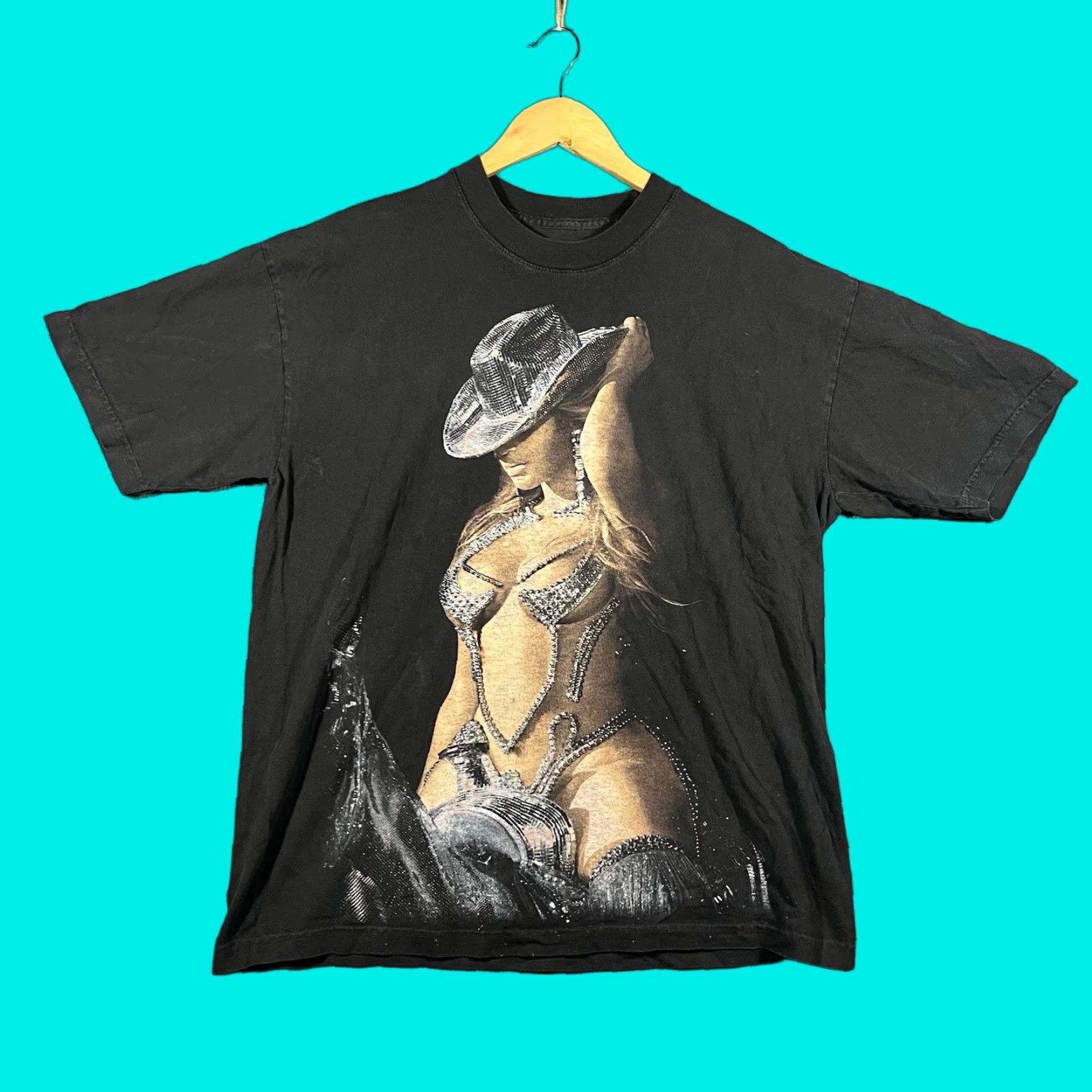 Vintage VINTAGE Beyoncé 2023 World Tour Renaissance Official Merch Cowboy Carter t-shirt Large Size US L / EU 52-54 / 3 - 1 Thumbnail