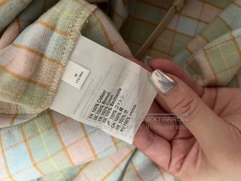Acne Studios Acne Studios Macaron Color System Plaid Face Smile Flannel Size M / US 6-8 / IT 42-44 - 6 Thumbnail