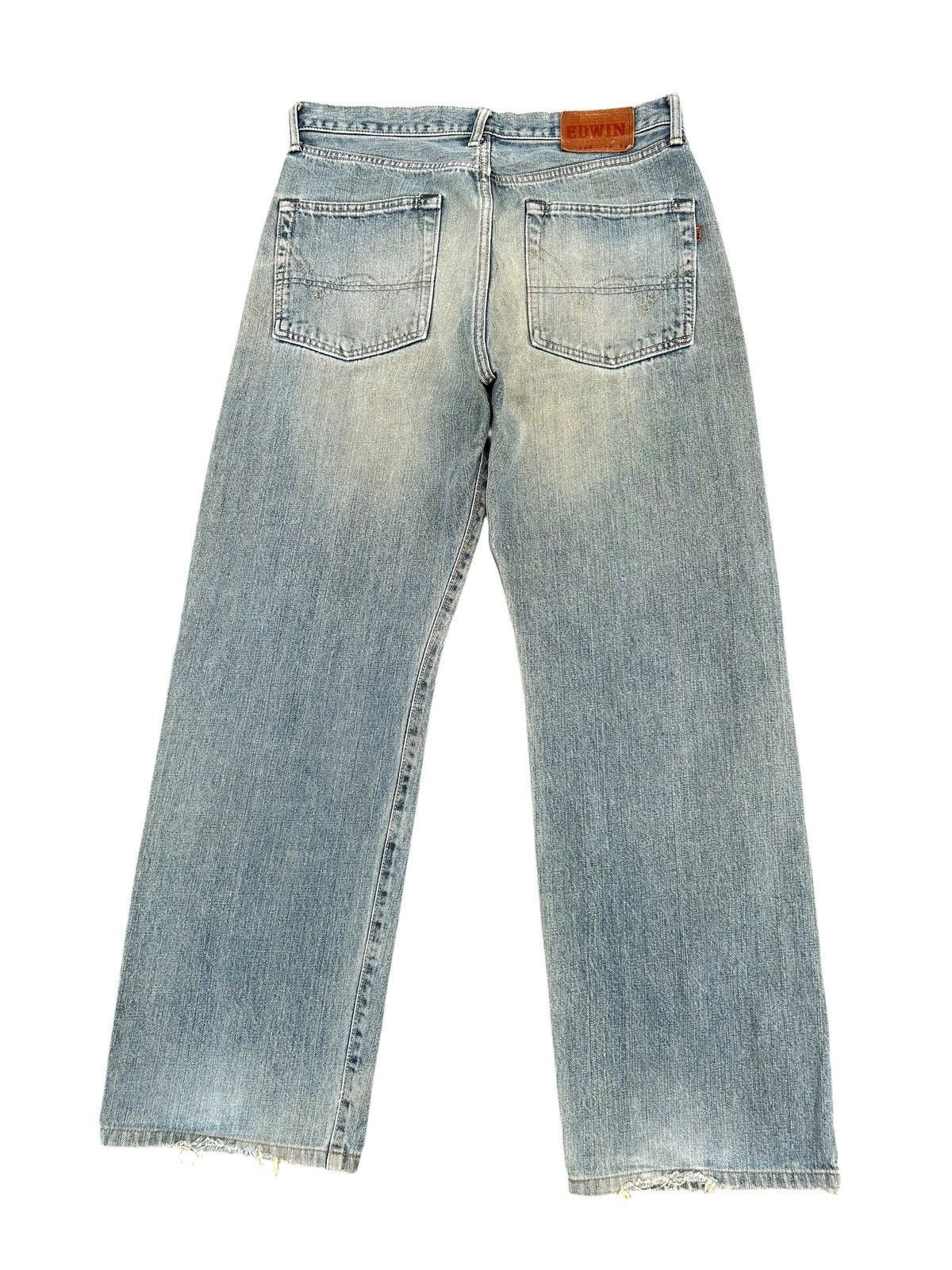 Kapital Vintage Edwin 505 Selvedge Distressed Denim Jeans Size US 33 - 11 Thumbnail
