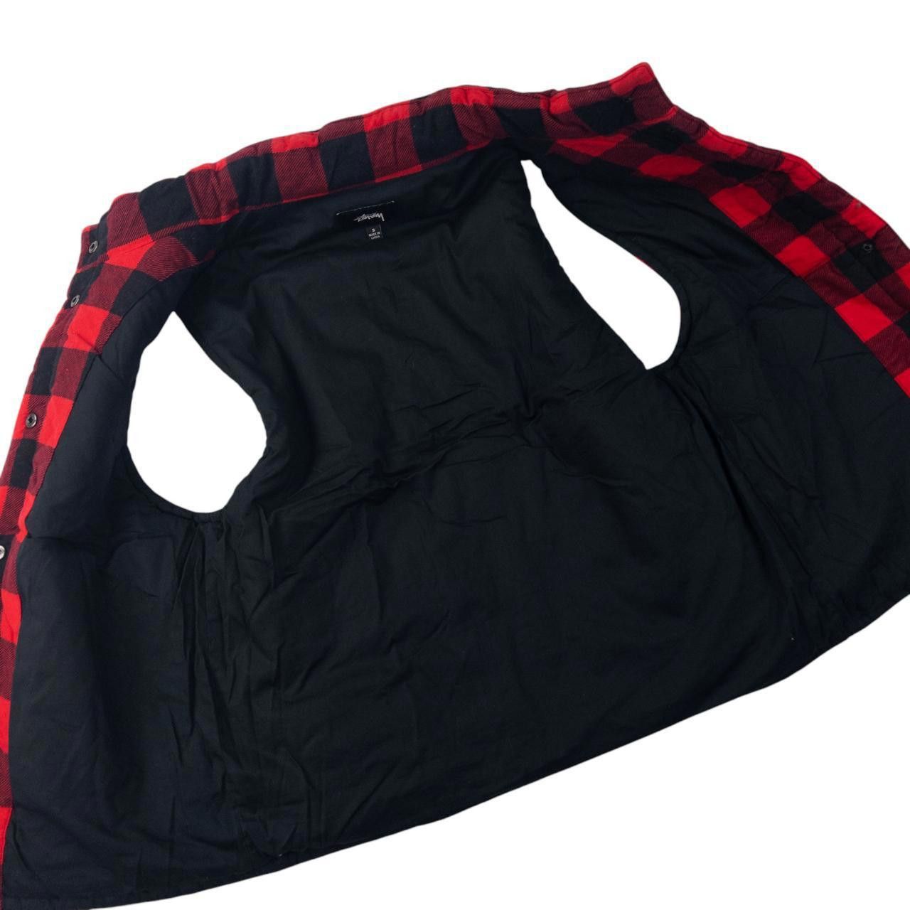 Stussy Vintage Stussy Checked Quilted Gilet Woman's Size S Size S / US 4 / IT 40 - 4 Thumbnail