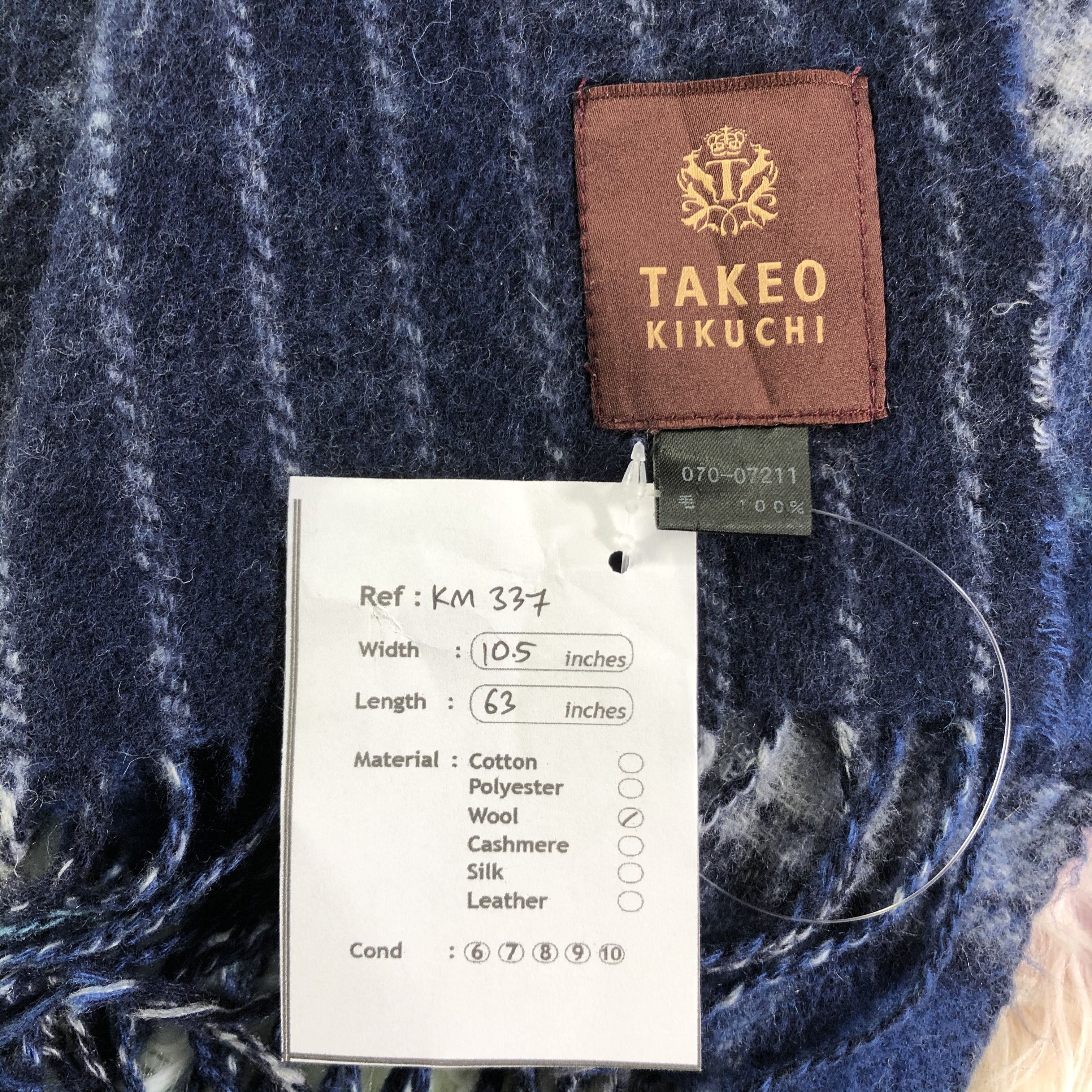 Takeo Kikuchi Takeo Kikuchi Scarf / Muffler / Neckwear - KM337 Size ONE SIZE - 5 Thumbnail