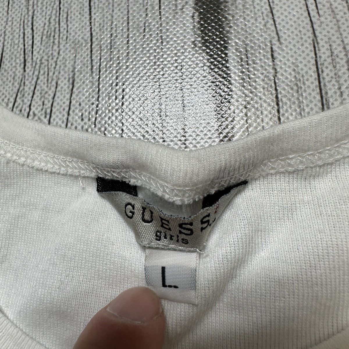 Guess × Vintage Vintage Guess long sleeve tee Size L / US 10 / IT 46 - 4 Thumbnail