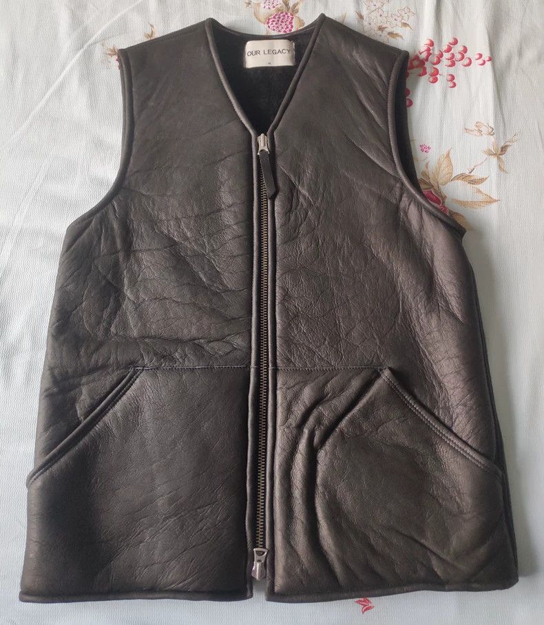 Our Legacy Our Legacy size46 Sheepskin vest Size US S / EU 44-46 / 1 - 1 Thumbnail