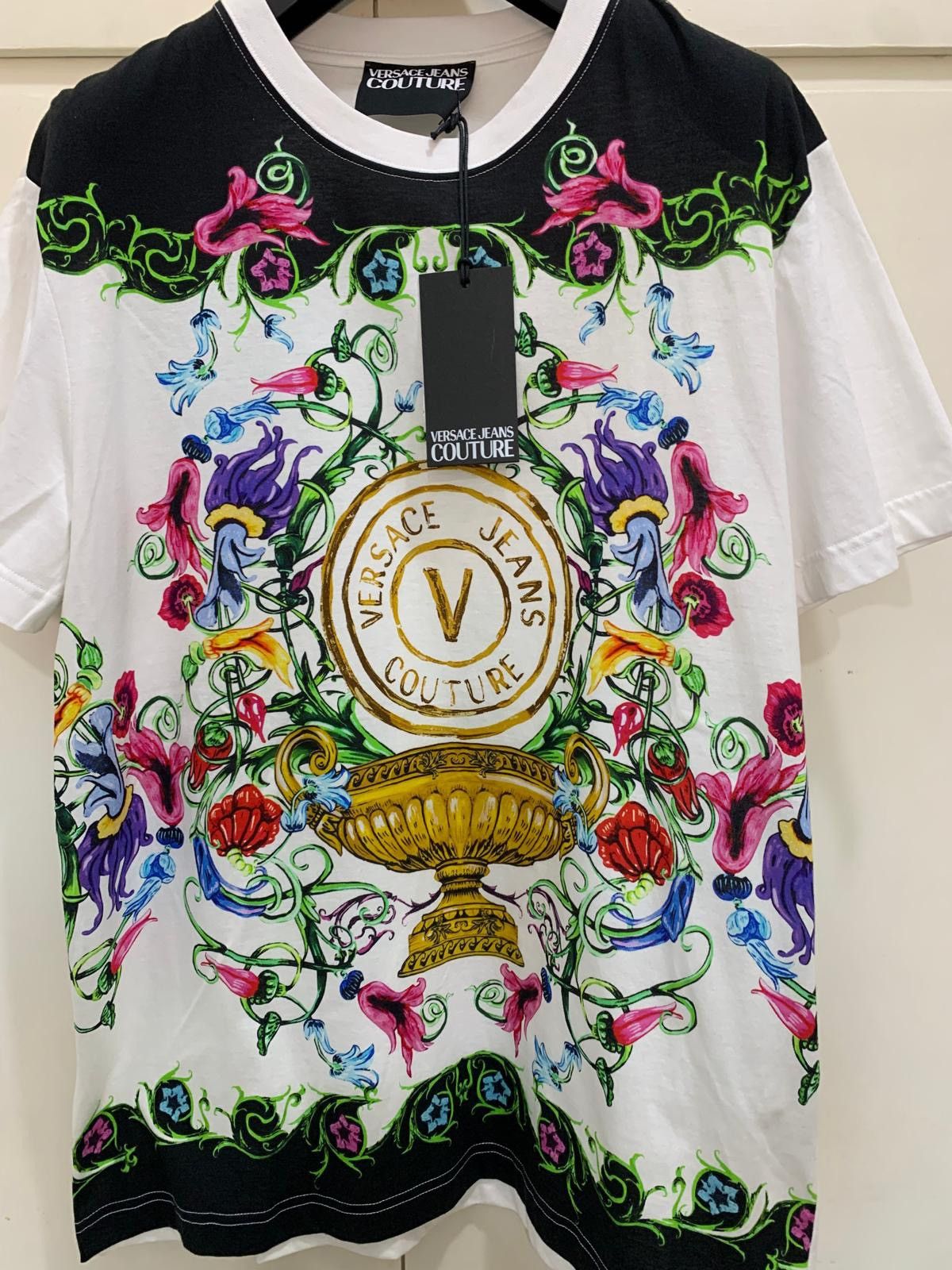 Versace Jeans Couture Pan Garden Versace Jeans Culture Jersey T-shirt, size XXL, Size US XXL / EU 58 / 5 - 4 Thumbnail