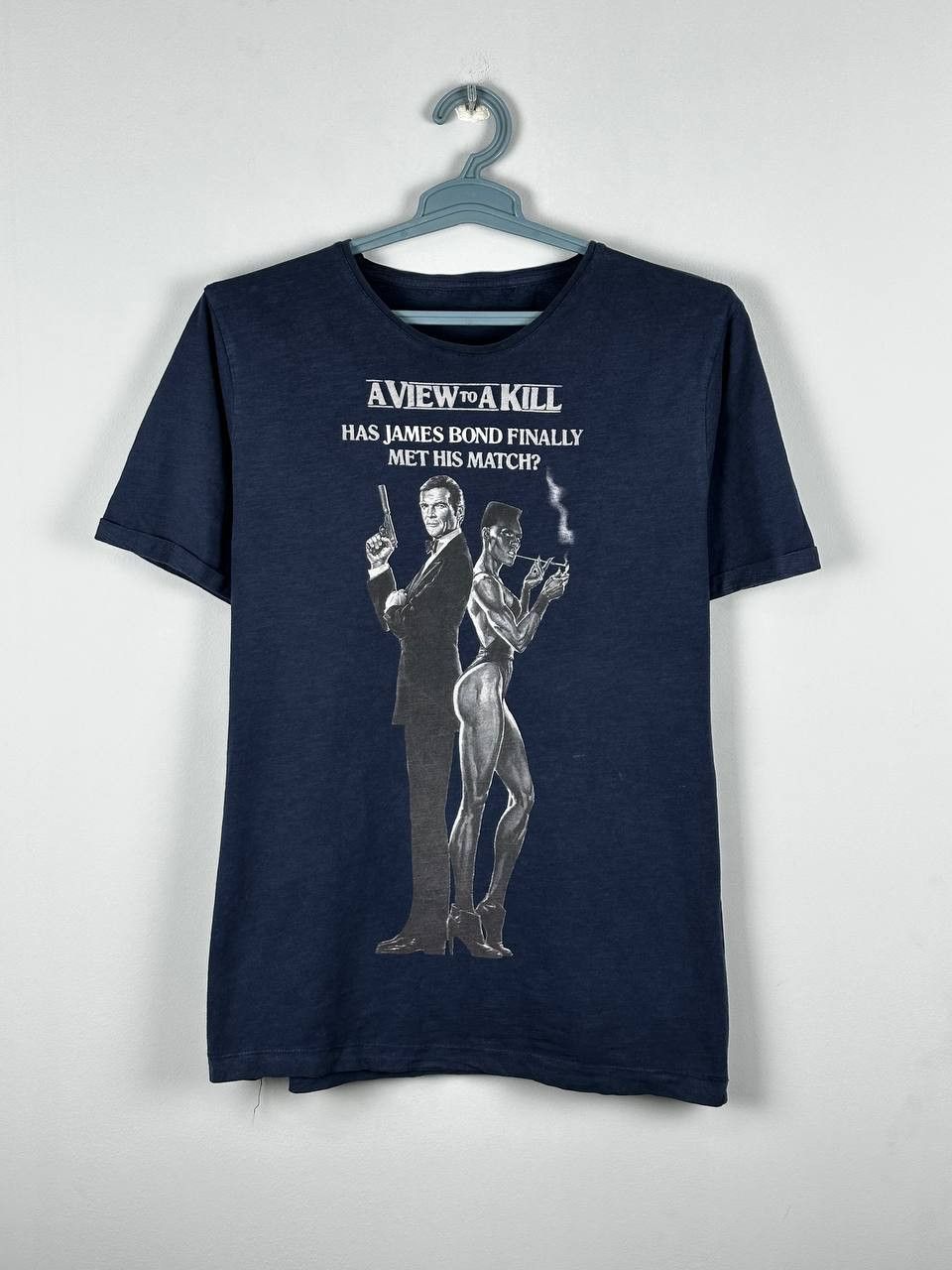 Vintage Vintage 007 James Bond A View To A Kill Movie T-Shirt Size US L / EU 52-54 / 3 - 1 Thumbnail
