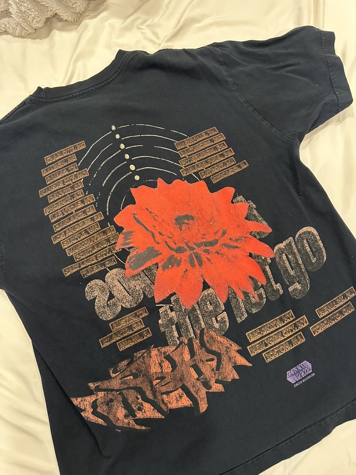 Travis Scott Travis Scott Circus Maximus Tour Tee L Size US L / EU 52-54 / 3 - 2 Thumbnail