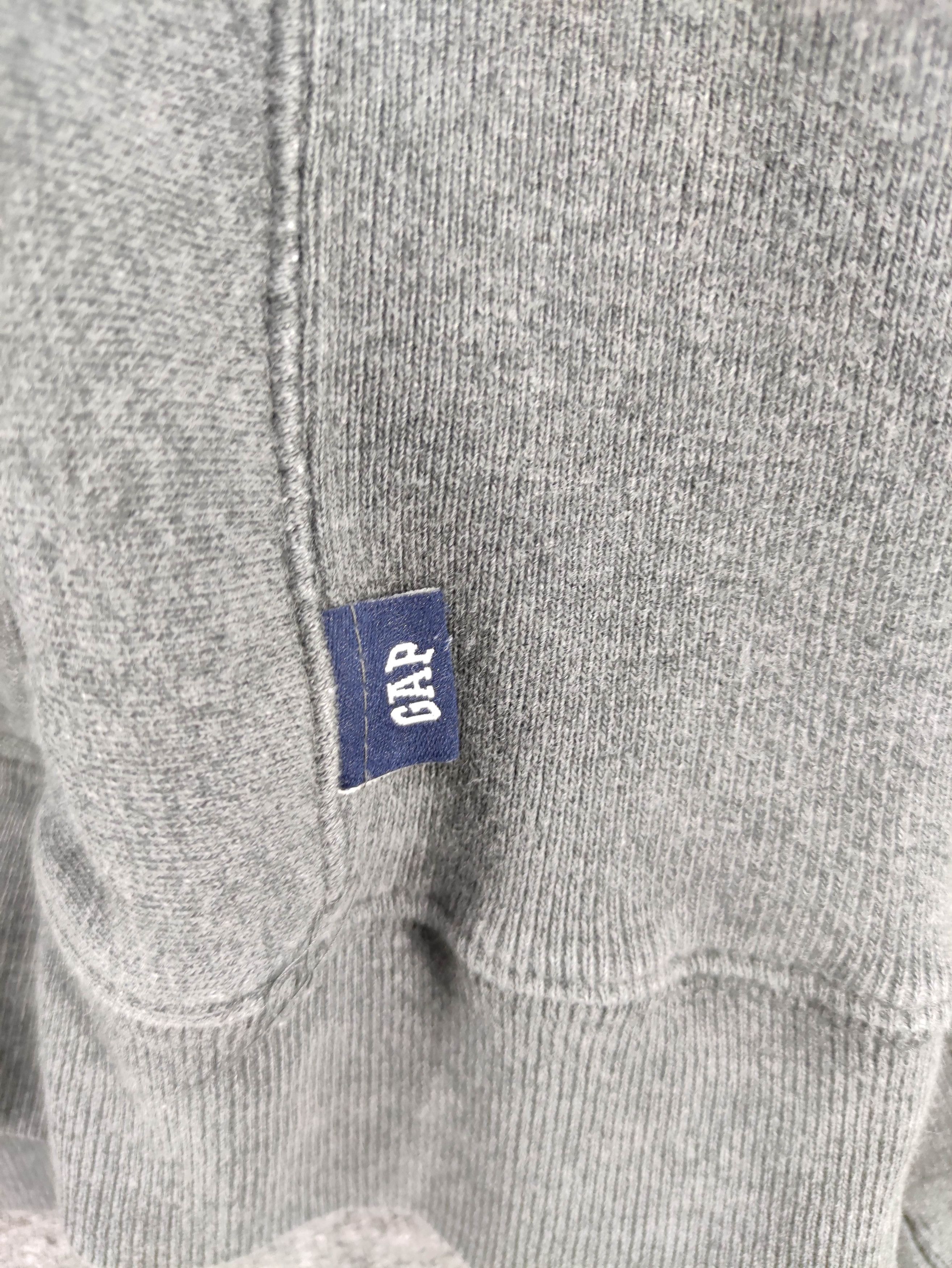 Gap Vintage Gap Pull Over Hoodie Sweatshirt Plain Size US XL / EU 56 / 4 - 4 Thumbnail