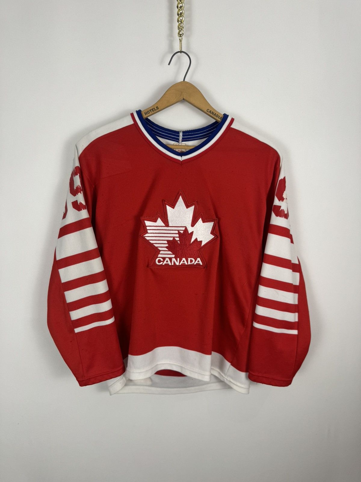 Ccm Vintage 80s Team Canada #99 Hockey Jersey Size US S / EU 44-46 / 1 - 1 Thumbnail