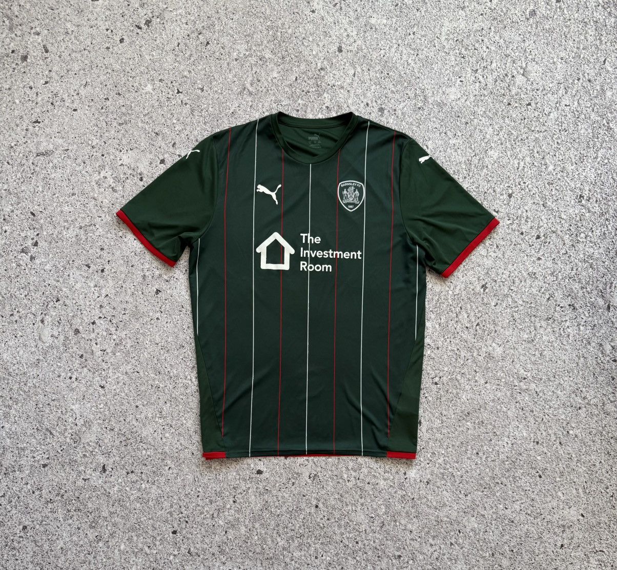 Puma × Vintage Puma FC Barnsley 2021 2022 Away Football Soccer Jersey Size US XXL / EU 58 / 5 - 2 Thumbnail