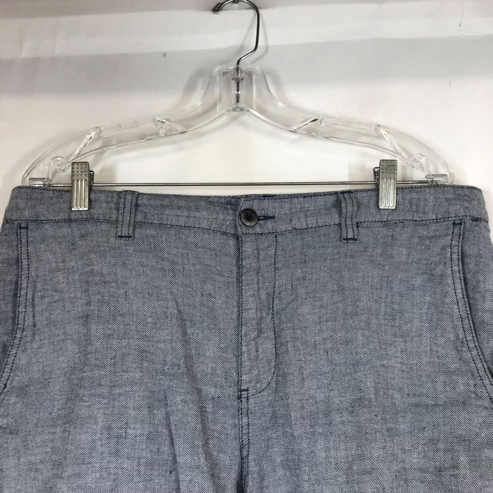 Tommy Bahama TOMMY BAHAMA Men 36 BLUE Casual Shorts with Pockets Chino Baggy? Size US 36 / EU 52 - 2 Thumbnail