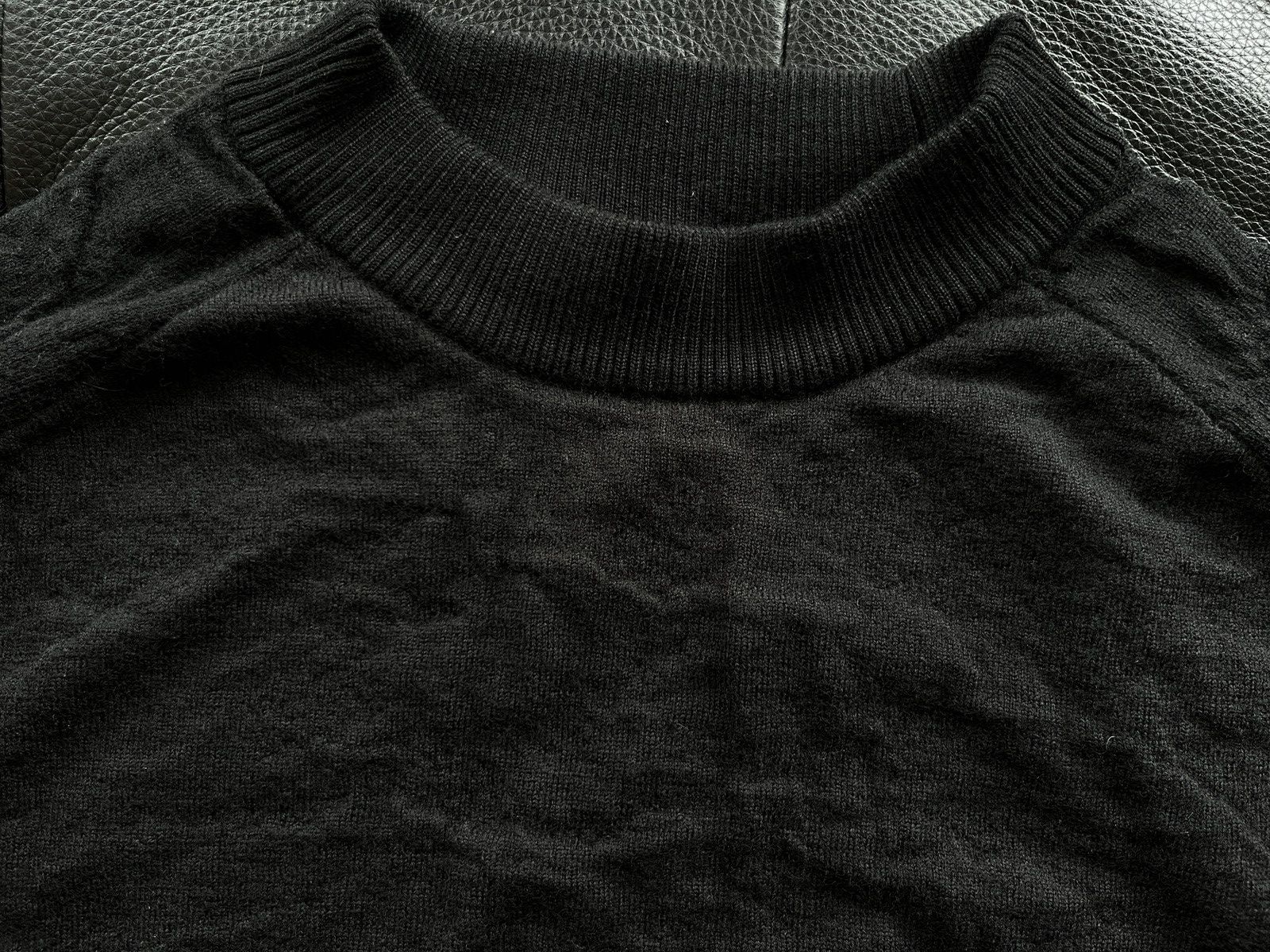 Maharishi Black double wool sweater Size US L / EU 52-54 / 3 - 6 Thumbnail