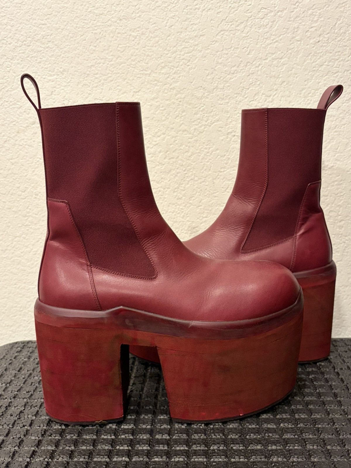 Rick Owens Rick Owens Beatle Bozo Chelsea Boots Custom Sole Size US 9 / EU 42 - 5 Thumbnail