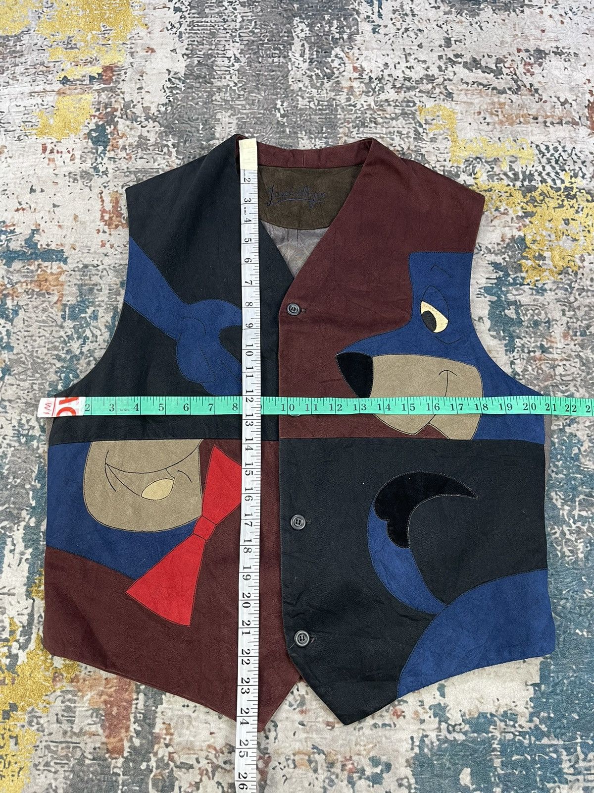 Disney × Jean Charles De Castelbajac JCDC X Hanna Barbera X Huckleberry Hound Pop Art Vest Size US M / EU 48-50 / 2 - 8 Thumbnail