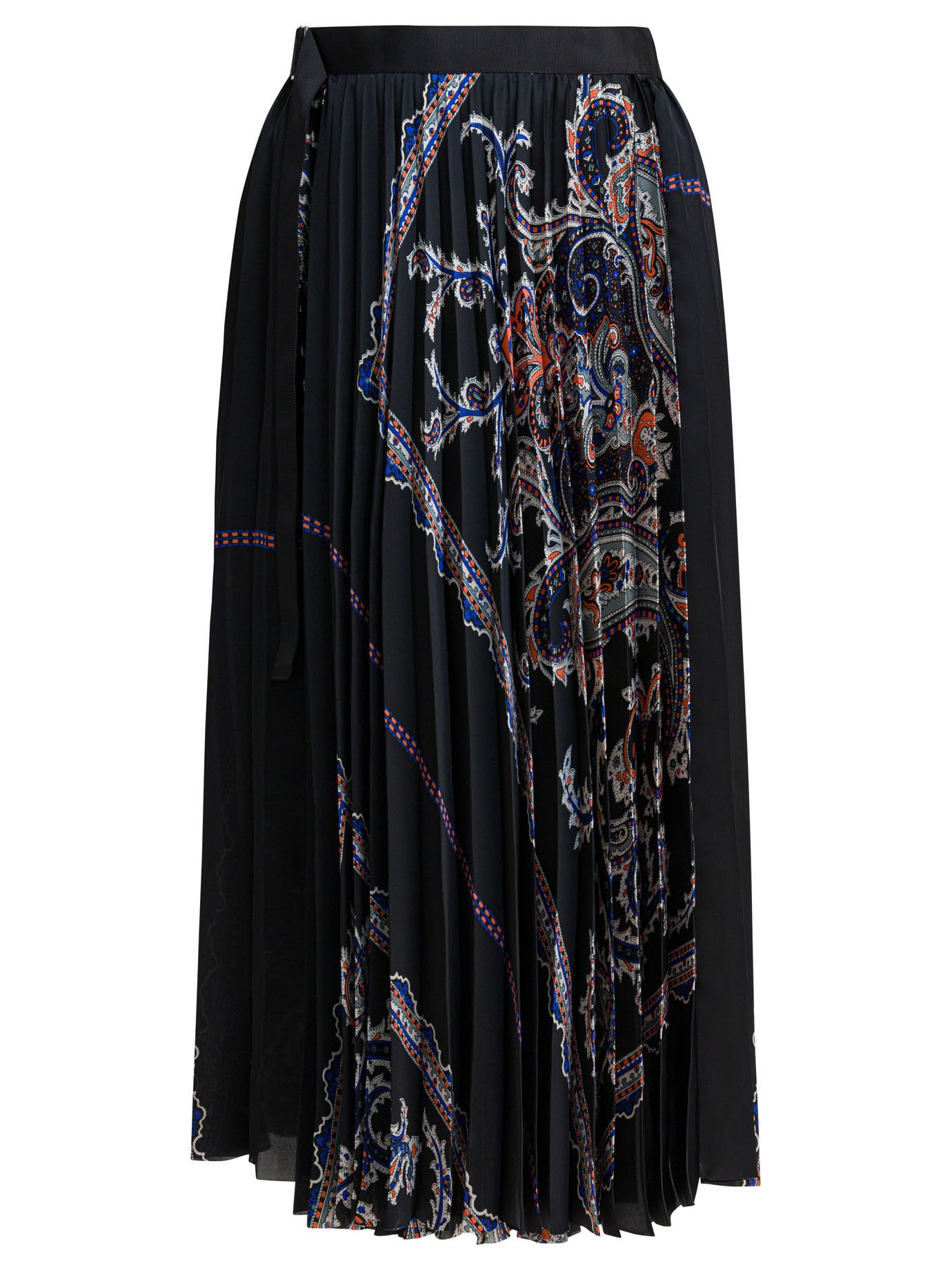 Sacai Sacai Pleated Skirt With Paisley Print tag size 3 Women - USA Duties Paid Size 34" / US 12 / IT 48 - 1 Thumbnail