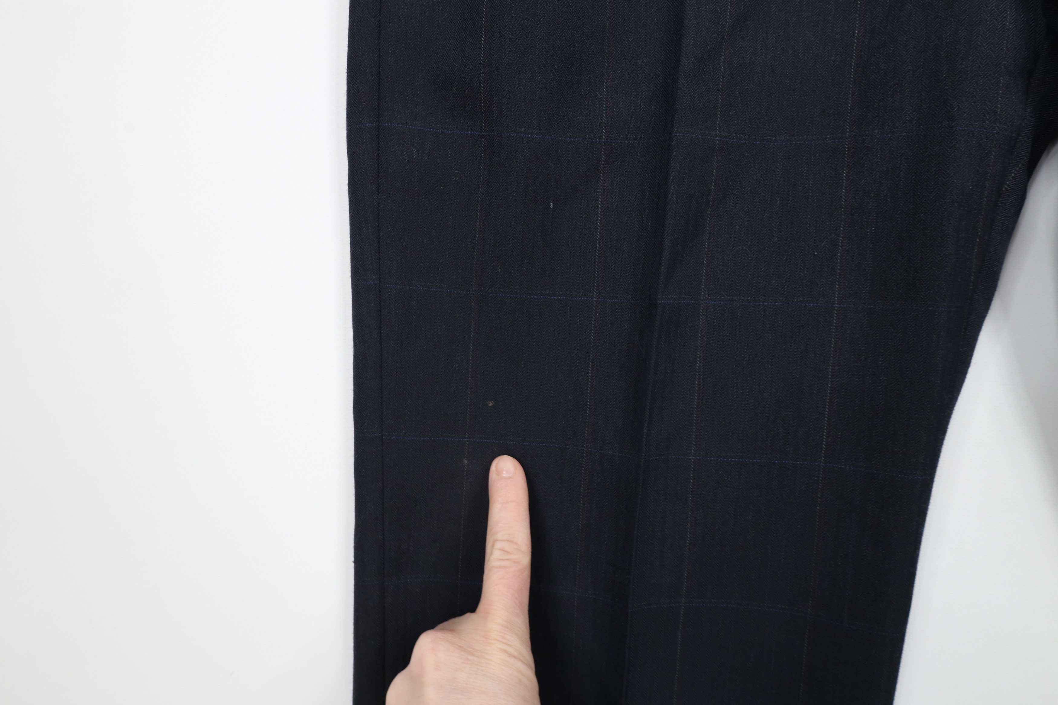 Vintage Vintage 70s Streetwear Herringbone Wide Leg Chino Pants Size US 33 - 5 Thumbnail