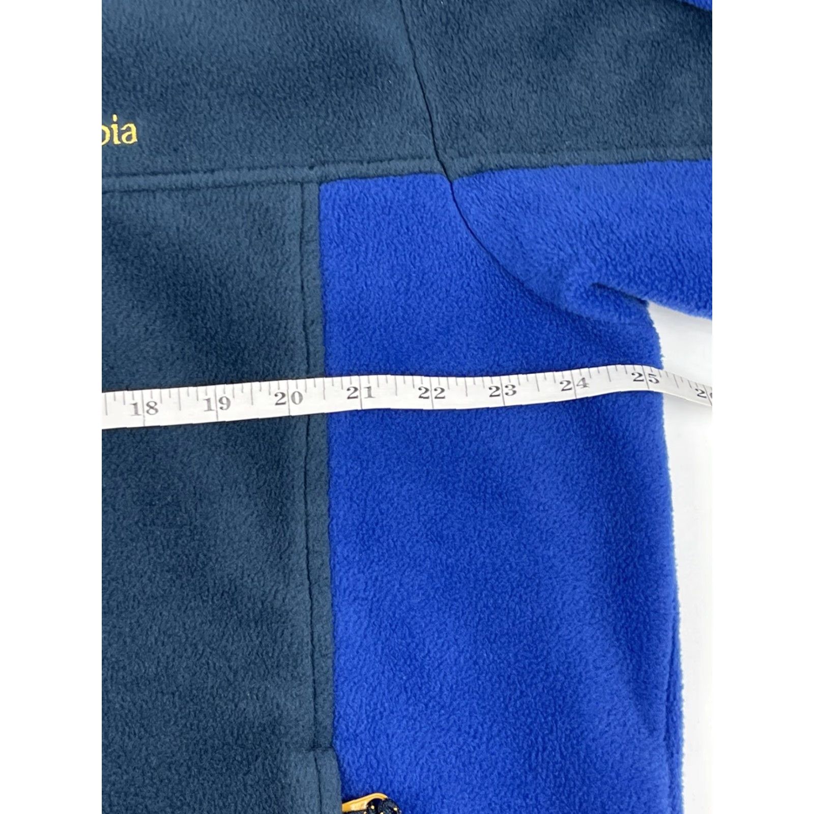Vintage Columbia Mens Jacket Full Zip Bomber Omni-Tech Fleece Blue XL Regular Men Size US XL / EU 56 / 4 - 5 Thumbnail