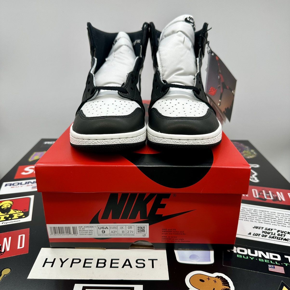 Jordan Brand Air Jordan 1 High ‘85 Black White Size US 9 / EU 42 - 5 Thumbnail