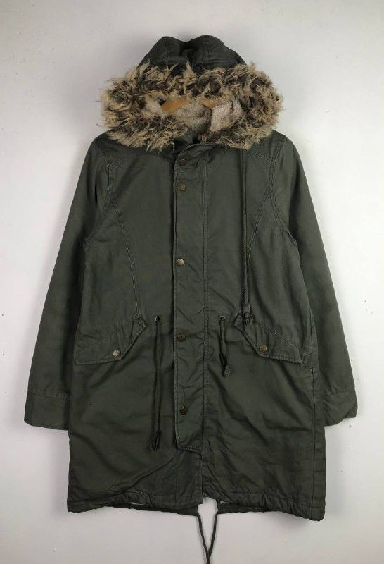 Japanese Brand × Vintage Very Rare Avant Garde Mohair Long Jacket Size US M / EU 48-50 / 2 - 1 Thumbnail
