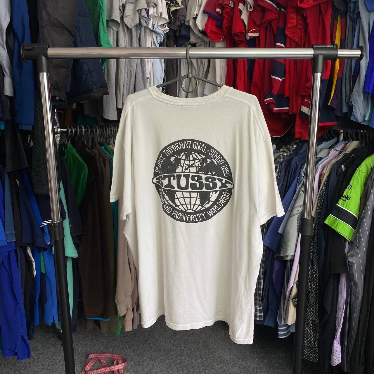 Stussy × Vintage Vintage Stussy International Big logo y2k opium tee Size US XL / EU 56 / 4 - 1 Thumbnail