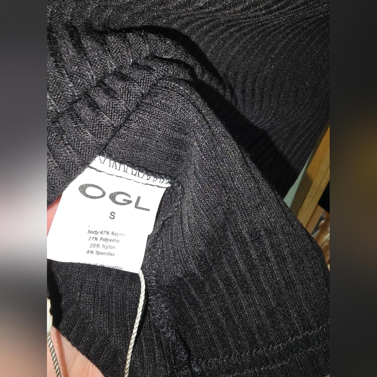 Designer OGL Ribbed Everyday V-Neck Top Size S / US 4 / IT 40 - 4 Thumbnail