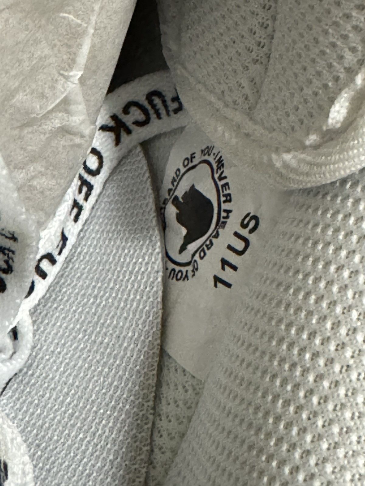 ineverheardofyou ineverheardofyou Fuck Off AF1 Size US 11 / EU 44 - 7 Thumbnail