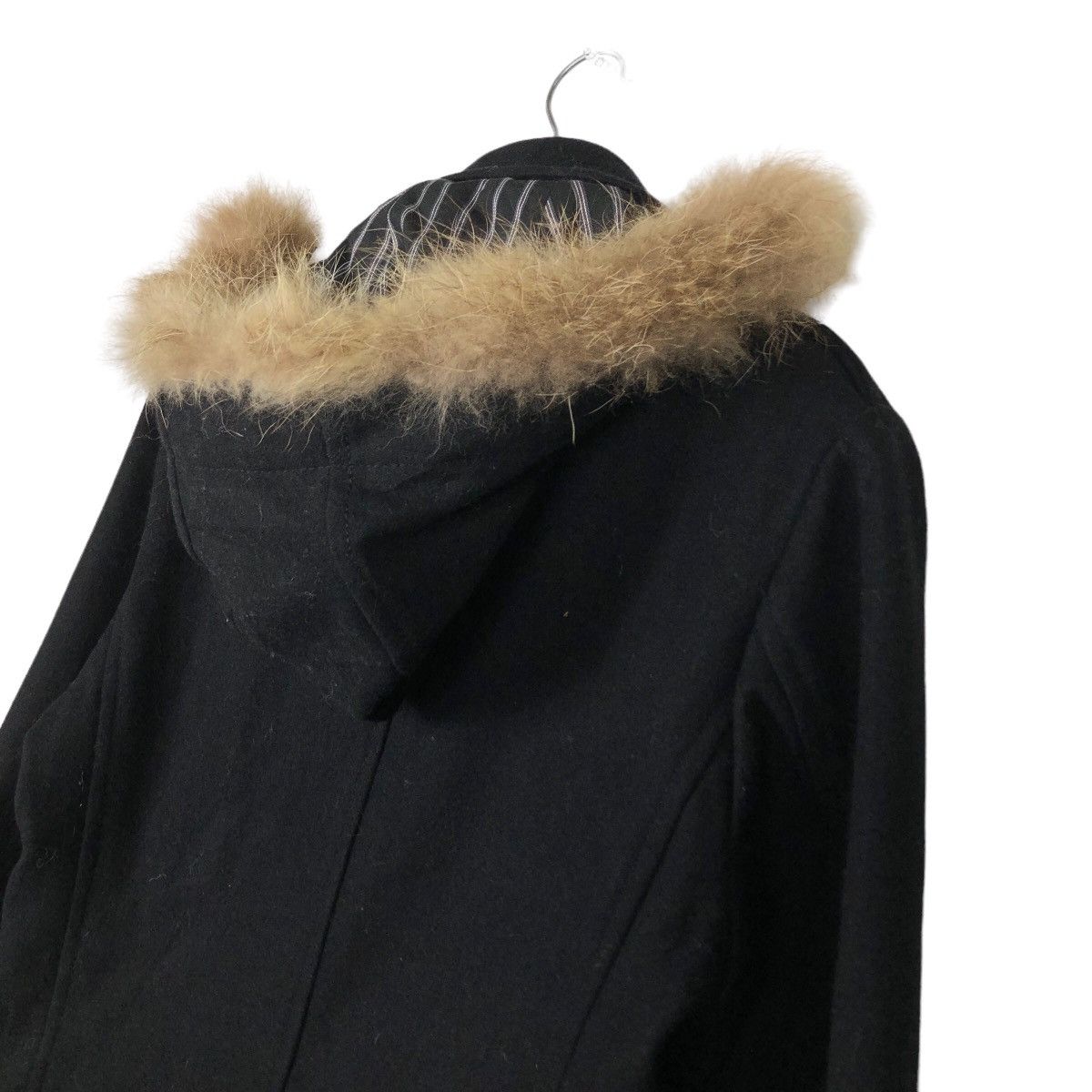 If Six Was Nine 🔥Cropped Biker Jacket Wool PPFM Japan Mink Fur Hoodie Size US M / EU 48-50 / 2 - 9 Thumbnail