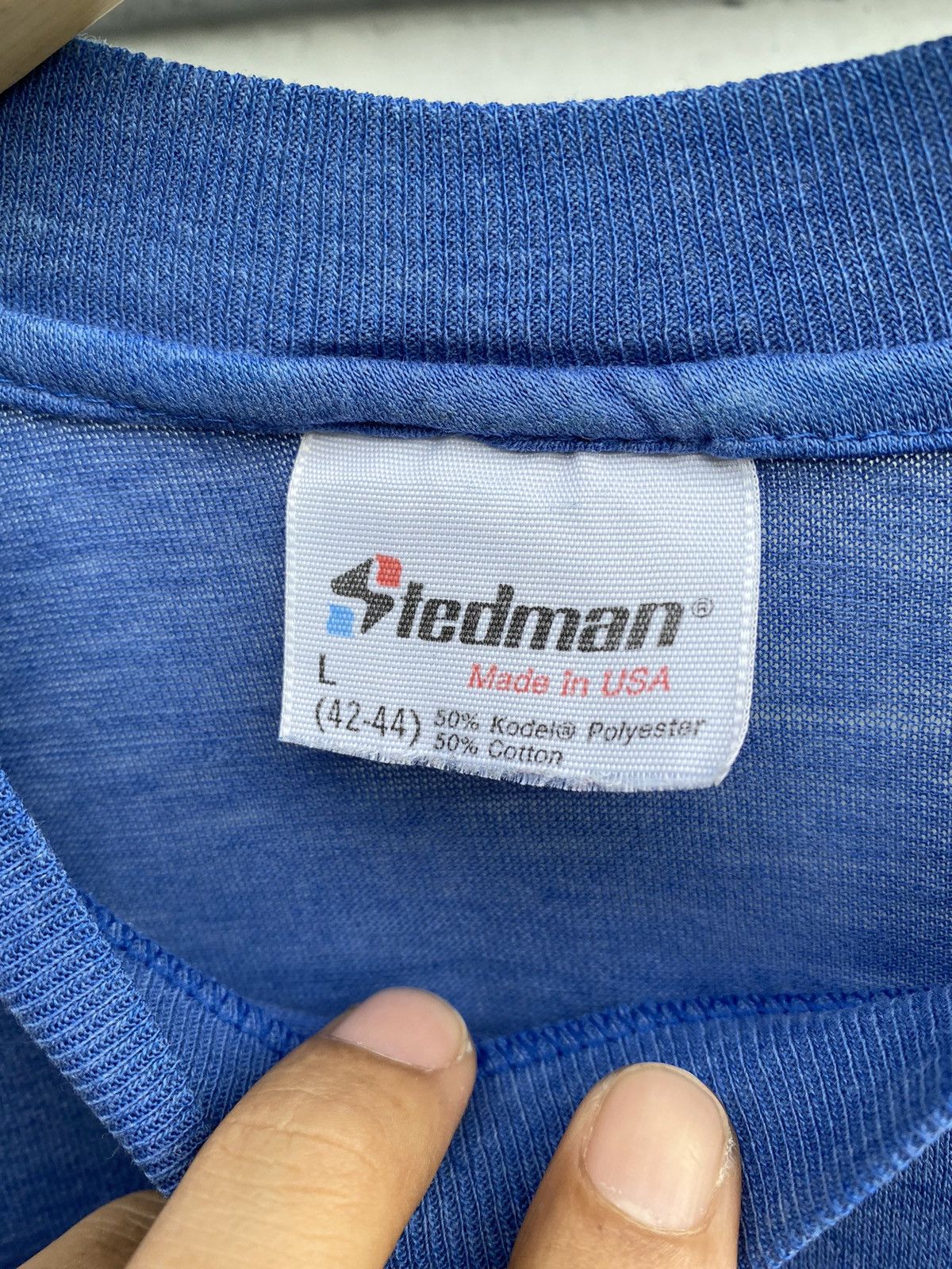 Vintage Vintage Stedman 80s JC Penney Single Stitch Made In USA Size US L / EU 52-54 / 3 - 8 Thumbnail