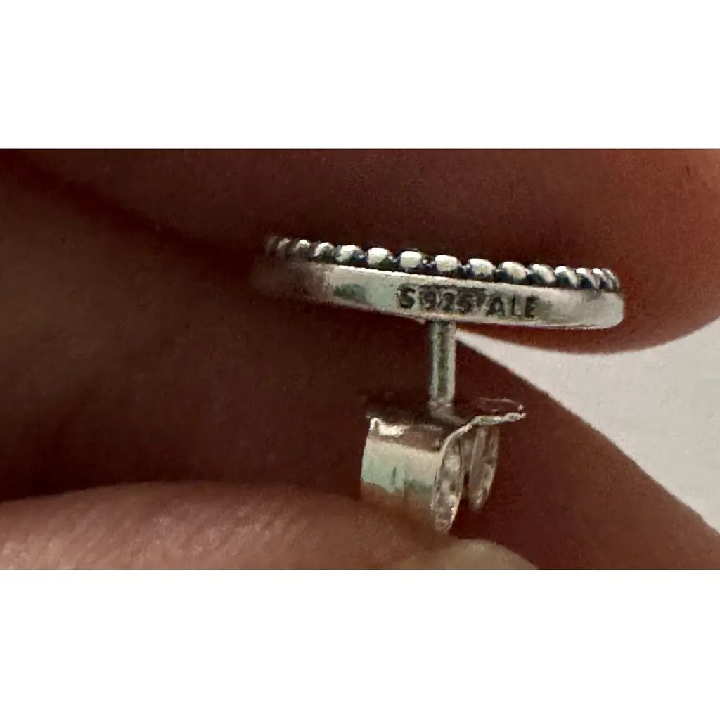 pandora Pandora Sparkling Family Tree Stud Earrings Size ONE SIZE - 4 Thumbnail