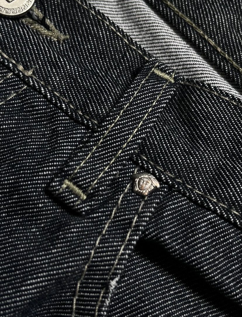Versace × Vintage Vintage Versace Gray Denim Jeans Y2K 30 Size US 30 / EU 46 - 7 Thumbnail