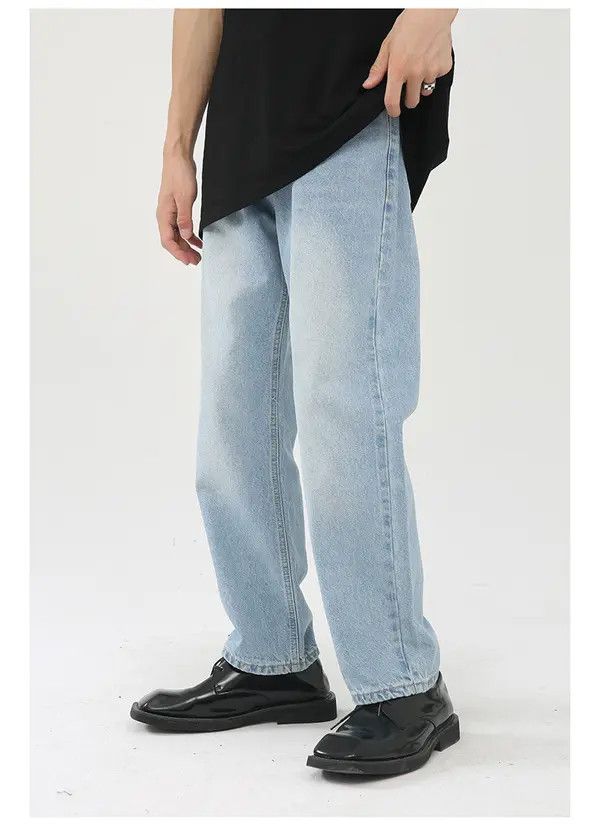 Japanese Brand VIBE Japanese retro trend casual straight jeans Size US 32 / EU 48 - 3 Thumbnail