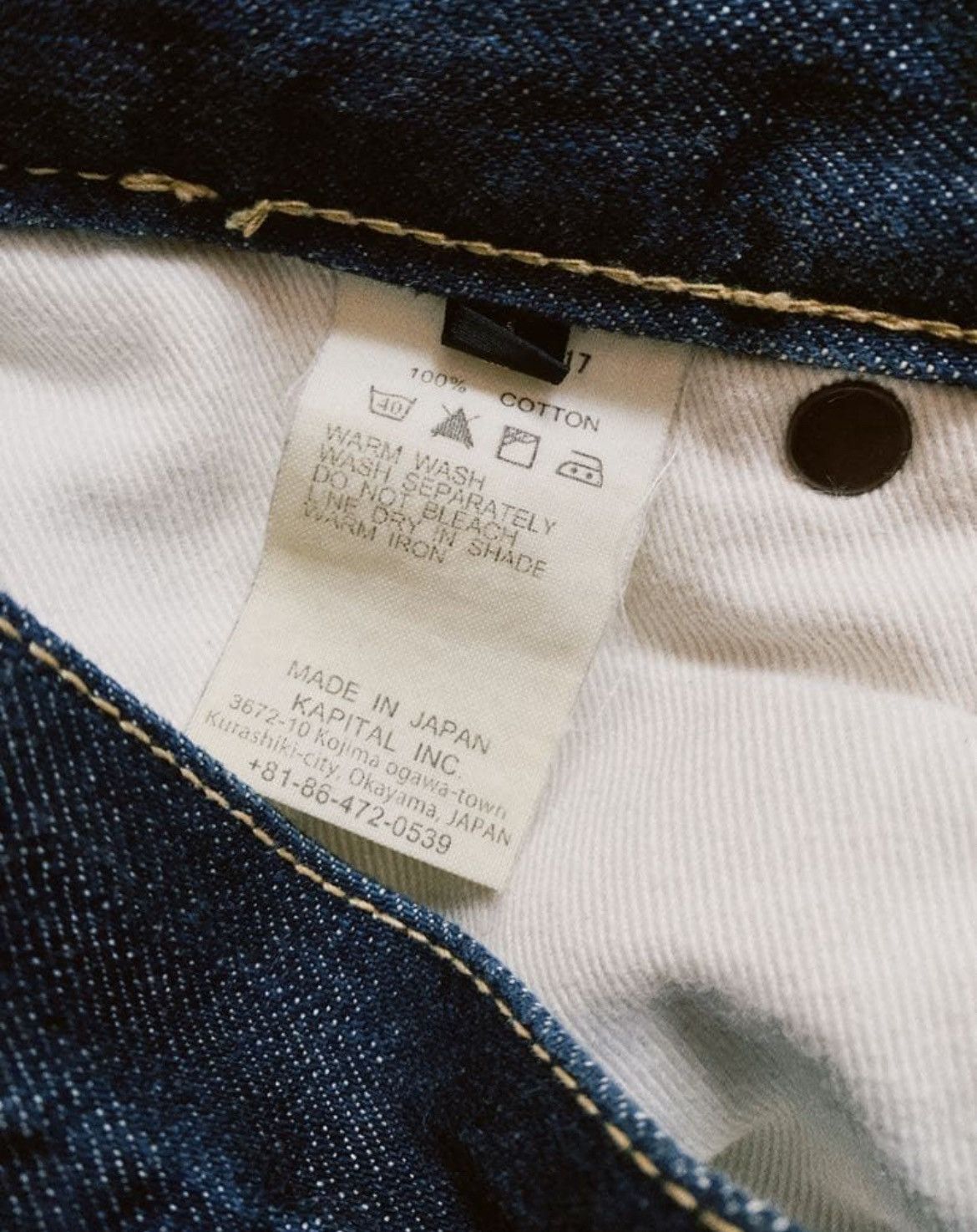 Kapital 🔥MADE IN JAPAN🇯🇵🔥 Kapital denim pants Size US 30 / EU 46 - 13 Thumbnail